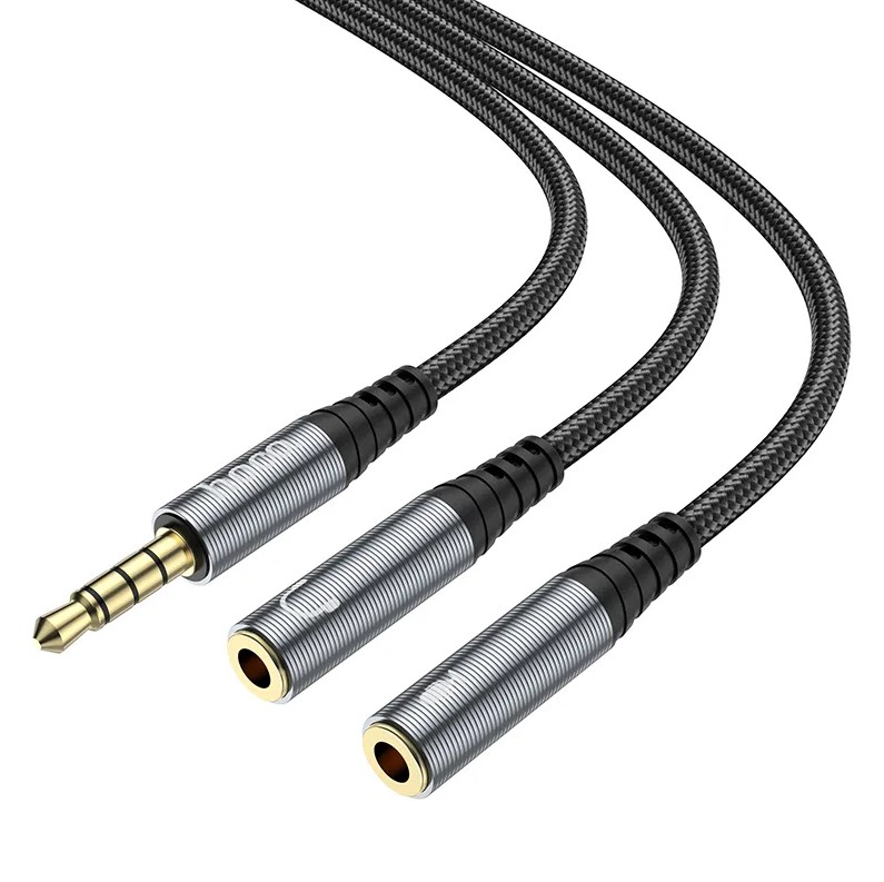 CABLE AUDIO NEW FROM 2 FEMALE TO 1 MALE